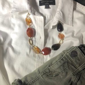 Statement necklace! Earth tones 💥